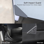 for Cybertruck Door Edge Protector – 4-Pack Silicone Anti-Collision Guards, Universal Anti-Scratch Corner Bumpers with 3M Adhesive for SUVs, Trucks, and Cars