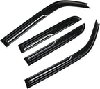 Tape-On Rain Guards Window Visor Fit for 2010-2023 Toyota 4runner Window Vent Deflector Visors 4 Pcs-94242