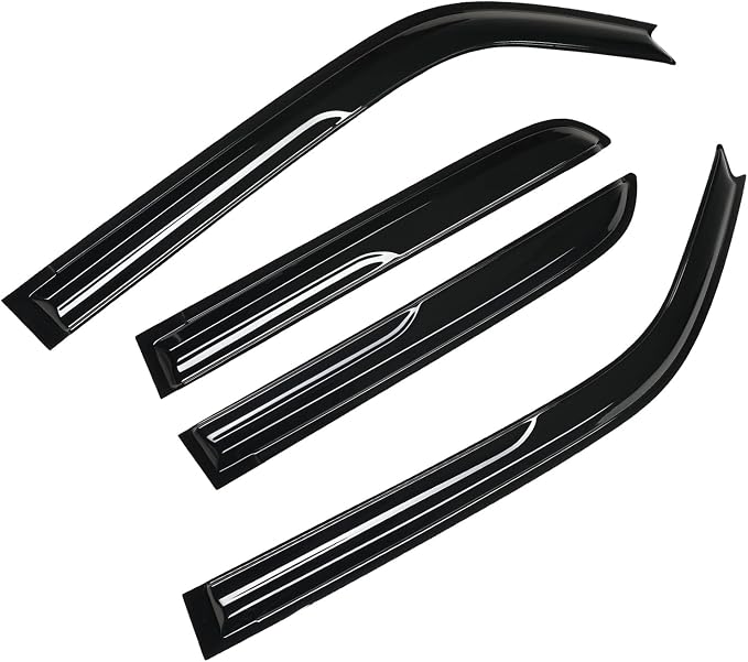 Tape-On Rain Guards Window Visor Fit for 2010-2023 Toyota 4runner Window Vent Deflector Visors 4 Pcs-94242