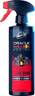 Podium Series Hybrid Ceramic High Gloss Tire Shine Spray, 16 fl oz, Long-Lasting Car Tire Shine Developed in Collaboration With Oracle Red Bull Racing