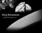 Diamond Leather Steering Wheel Cover with Bling Bling Crystal Rhinestones,Large-Size of 15 1/2 inches-16 inches Black