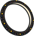 Universal 15-Inch Neoprene Steering Wheel Cover, Non-Slip Breathable Galaxy Space Print Protector, Durable Eco-Friendly Car Interior Accessory for Men and Women, Fits Most Sedans, SUVs, and Trucks