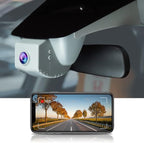 4K Dash Cam Suitable for Honda Civic 2022-2026 & Type R Si (Grey Cover), OEM Factory Look, 2160P UHD Video, Built-in WiFi & APP, Loop Recording, G-Sensor, Night Vision, Plug & Play, 64GB Card
