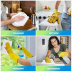 White Microfiber Cleaning Cloth 6 Pack 12.5 x 12.5 inch Microfiber Towels for Cars Ultra Absorbent Car Washing Cloth Lint Free Streak Free Cleaning Rags for Car Kitchen Window