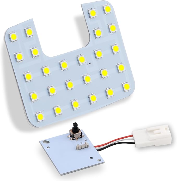 The 48020 LED Dome Light Board,Cab Interior Lighting Upgrade Accessory,6000K White Light,720 Lumens,for Toyota Corolla (2023-2026),Cross,GR,Hatchback,Rav4,4Runner,BZ,Tacoma,Venza