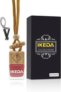 Ikeda Car Air Freshener: Hanging Car Smell Air Freshener | 10ml Hanging Car Perfume | Long Lasting Fragrance | Strong Scents Diffuser for Auto Home (Black pomegranate|Square)