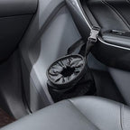Universal Car Garbage Bag Back Seat Headrest Litter Trash Garbage Can (Black)
