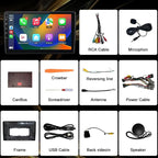 8Core 4GB+64GB Car Radio Stereo Upgrade for Chevrolet Silverado 2007-2013 Tahoe GMC Sierra Yukon with CarPlay Android Auto Backup Camera