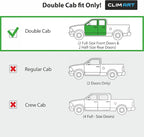in-Channel Incredibly Durable Rain Guards for Chevrolet (Chevy) Silverado/GMC Sierra 2014-2018 Double Cab, Original Window Deflectors, Vent Window Visors, Truck Accessories, 4pcs- 614004