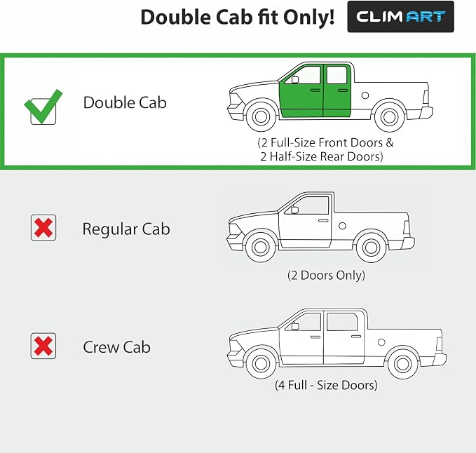 in-Channel Incredibly Durable Rain Guards for Chevrolet (Chevy) Silverado/GMC Sierra 2014-2018 Double Cab, Original Window Deflectors, Vent Window Visors, Truck Accessories, 4pcs- 614004