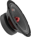PRO-GM8B Loudspeaker - 8", Midrange, Red Aluminum Bullet, 580W Max, 190W RMS, 8 Ohms - Premium Quality Audio Door Speakers for Car or Truck Stereo Sound System (1 Speaker)