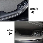 for GLA CLA Front Row Door Side Handle Storage Box Compatible with Mercedes Benz CLA GLA Accessories 2013-2018 GLA250 GLA45 2015-2019 Armrest Pocket Container