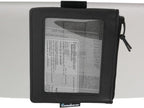 Registration & Insurance Card Document Holder for Visor, Carrying Case for High Road Registration and Insurance Pocket, Adjustable Visor Bag Drivers License Holder, Fit Most Car, SUV and Truck (Black)