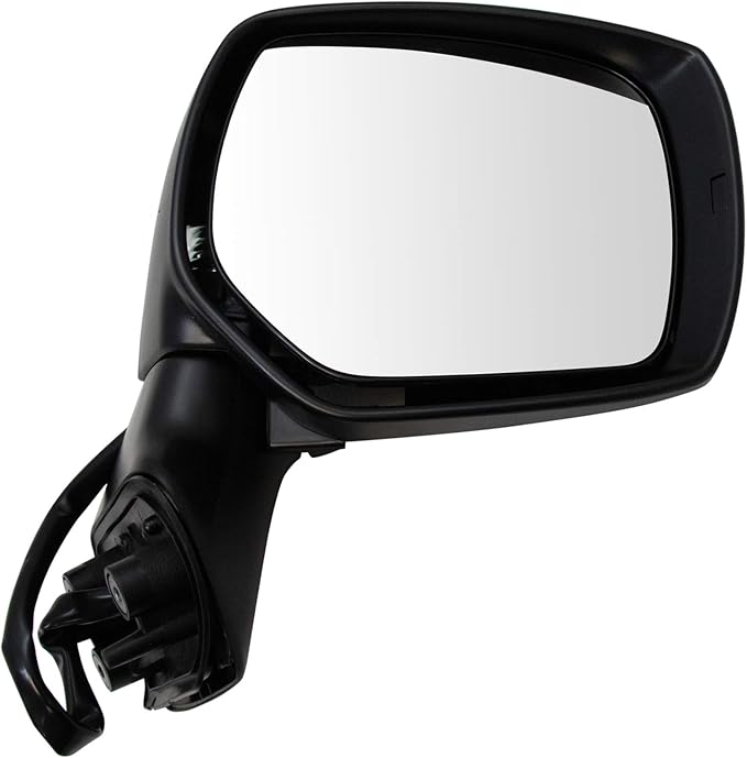 Passenger Side Mirror Assembly Electric Adjustment Heated No Memory Black Compatible with 2013-2018 Subaru Forester SU1321125 SU1321130