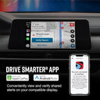Cobra SC 120 Dash Cam + Cobra 2.5A Micro USB Adapter Hardwire Kit
