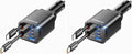 Retractable Car Charger, 99W Car Phone Charger with Cables Fast Charging, USB C Car Charger Adapter for iPhone 17 16 15 14 13 12, Samsung, Black (Pack of 2)