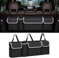 Car Trunk Organizer, Hanging Seat Back Storage Organizer with Large Pockets, Space-saving Backseat Car Organizer