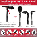 Emergency Car Kit, Car Safety Kits with Jumper Cables, Safety Hammer | Premium Roadside Assistance Kit for Cars Headlamp Folding Shovel Tow Strap Gifts for New Drivers Roadside Emergency Car Kit