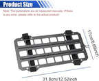 Vehicle Rigid MOLLE Panel, Car Sun Visor Organizer Tactical Gear Rack, EDC Pouch Tool Holster Truck Equipment Mount Plate, Auto Interior Modular Storage Shelf Accessories (Sunvisor)