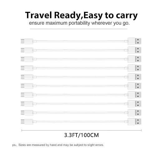 10 Pack Car Carplay USB A to USB C Cable for iPhone 16e 16 iPhone 15 Pro Max iPhone 16 15 Car Charger, iPhone 15 17 Carplay Cable Charging 16 Pro Plus, iPad USB C iPad 10th Pro Air 5/4 Mini 6th