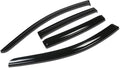 Rain Guards Tape-On Compatible with 2014-2015 Buick Enclave / 2010-2013 Buick Lacrosse, Acrylic Window Visor Deflector