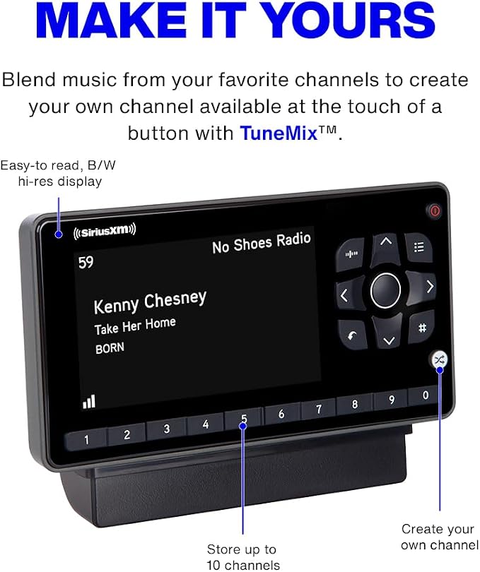 Onyx EZR Satellite Radio with Vehicle Kit (SXEZR1V1)