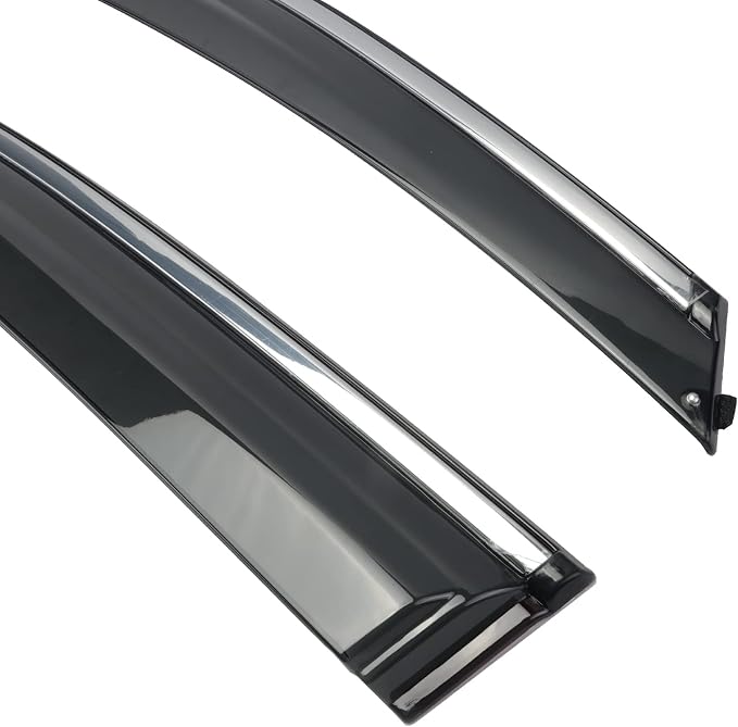 Rain Guards Suitable for CRV 2012-2016, Window Visor, Dark Smoke Accessories, Window Deflectors, Rain Guard, 4 pcs