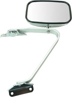 Mirror Set for 1987-1991 Ford Bronco 1987-1991 Ford F-150 | for 1987-1991 Ford Bronco 1987-1991 Ford F-150 Driver and Passenger Side with Chrome Housing Chrome
