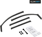 in-Channel Incredibly Durable Rain Guards for Cadillac Escalade ESV 2015-2020, Original Window Deflectors, Vent Window Visors, Vent Deflector, 4 pcs. - 615259