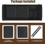 Leopard Print Trunk Organizer - 95L Large Capacity, Non-Slip Bottom, Waterproof, Portable Car Storage for SUV, Truck, Sedan