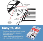 Rear Window Defroster/Defogger Tab Bonding Repair Kit 2000