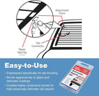 Rear Window Defroster/Defogger Tab Bonding Repair Kit 2000