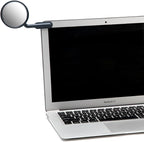 Watch-It – Monitor Mirror, Clip-On Cubicle, Computer Rear-View mirror, Convex for Personal Safety or Security, Cabinet Desk Rear-View Monitors Blind Spot