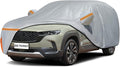 Car Cover for 2023-2026 Mazda CX-50/CX50, Waterproof Custom-fit All Weather Sun Rain UV Dust Snow Protection Outdoor CX50 Full Car Cover with Door Zipper and Cotton Lining-Gray