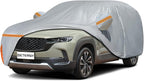 Car Cover for 2023-2026 Mazda CX-50/CX50, Waterproof Custom-fit All Weather Sun Rain UV Dust Snow Protection Outdoor CX50 Full Car Cover with Door Zipper and Cotton Lining-Gray