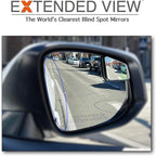 Custom Blind Spot Mirrors- Compatible with 2019-2025 Toyota Rav4 | blind spot mirrors compatible with 5th Generation Rav4 factory mirrors | 2 Piece Set (Left & Right)