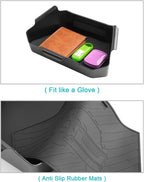 for 2026 Ford Maverick Under Seat Storage Tray, for 2022-2026 Ford Maverick Truck Accessories Console Front Underseat Drawer Secret Storage Box Hidden Organizer