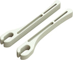 Car Seat Gap Filler, Leather Car Gap Filler Universal Fit for Most Cars and Trucks, Fill The Gap Between Seat and Consoles, Prevents Things from Falling Out, Pack of 2 PCS (Beige)