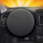 008410R01 WeatherPro All Black Steering Wheel Cover Sunshade