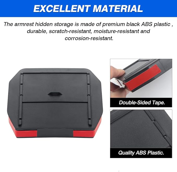 Center Console Hidden Organizer for Land Rover Defender Accessories Defender 90 110 130 2020-2025 2026 Armrest Hidden Storage Box Compartment