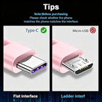 1.5FT Cute Pink iPhone 17/17E Car Carplay Cable for iPhone 17/16/15, 15/16/17 Pro Max 15 16 Plus Cord, Long USB A to USB C Cable for iPad 10th Gen iPad Pro, Air 5th 4th Mini 6th Replacement Cord