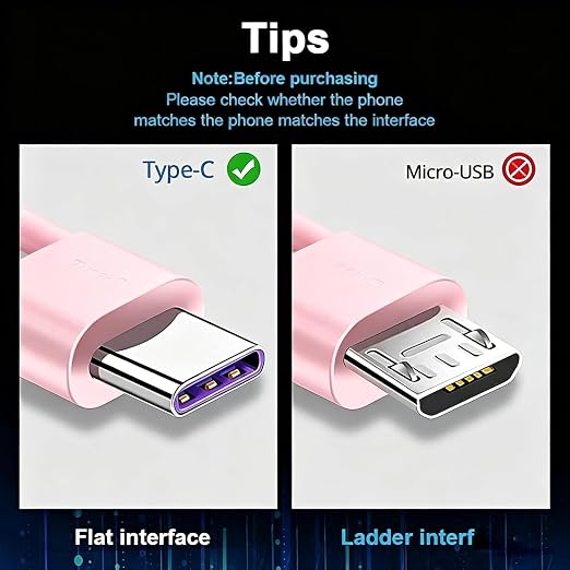 1.5FT Cute Pink iPhone 17/17E Car Carplay Cable for iPhone 17/16/15, 15/16/17 Pro Max 15 16 Plus Cord, Long USB A to USB C Cable for iPad 10th Gen iPad Pro, Air 5th 4th Mini 6th Replacement Cord