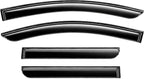 2026 2027 Tape-On Rain Guards for Nissan Sentra Side Window Visor Deflectors Extra Thick Vent Shades S SV SR SL