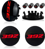 4pcs Wheel Center Cap 63mm/2.5 inches Slash Covers Hub Cap Compatible with Dodge Charger Challenger Durango Hornet Dart R/T SRT Magnum Nitro Journey Caliber Avenger and Ram (392)