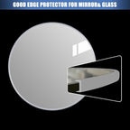 Rubber Edge Trim, Flexible Edge Trim for Sharp Edge, 1/8" U Channel Edge Protector, Self Adhesive Edge Guards for Plywood and Sheet Metal Parts, 20Ft, Grey Color
