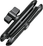 1" Ball Aluminum Alloy Double Socket Arm, 5.9" Length Long Arm | Compatible with RAM Mounts B Size 1" Ball Components, for Fish Finder Mount, Motorcycle Bike Car Phone Mount Holder