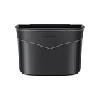 Car Trash Can Mini Trash Bin Garbage Organizer with Plastic Trash Bag Automotive Small Garbage Bin for Home Office Auto Vehicle Car Door Front Back Seat Storage Accessories Glovebox Trash Can