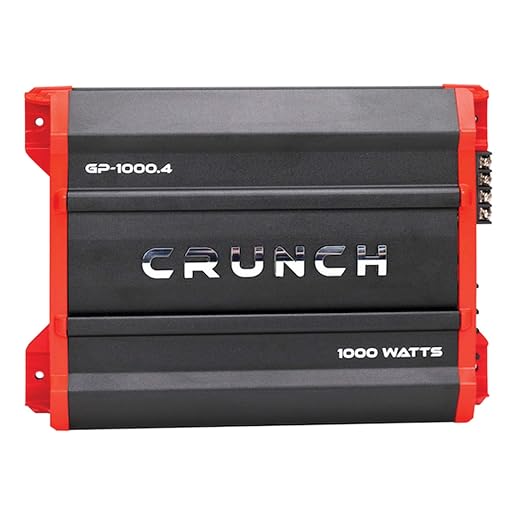 GP1000.4 4X125@4OHMS,2X500WATTS@4OHMS Brid