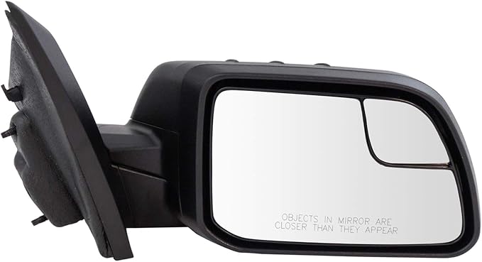 Passenger Side Mirror Assembly Power Foldaway Textured Compatible with 2012-2014 Ford Edge 2011 Edge From 02-08-2011 Production Date