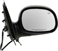 Passenger Side View Mirror Manual Folding Electric Adjustment Heated No Memory Black Compatible with 1997-2002 Ford Expedition